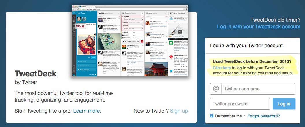 TweetDeck - Herramientas para monitorizar tu marca en las Redes Sociales