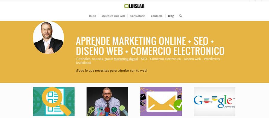 LuisLAR - Los Mejores Blogs de Marketing Online en español del 2016