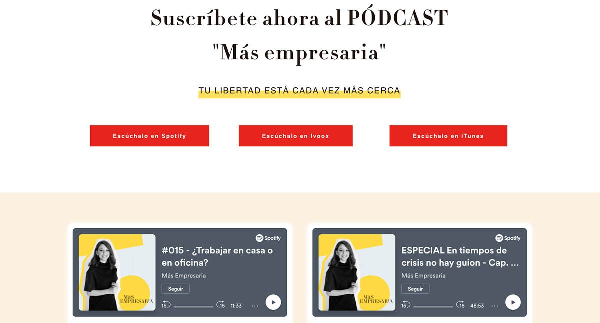 Más empresaria podcast eli romero