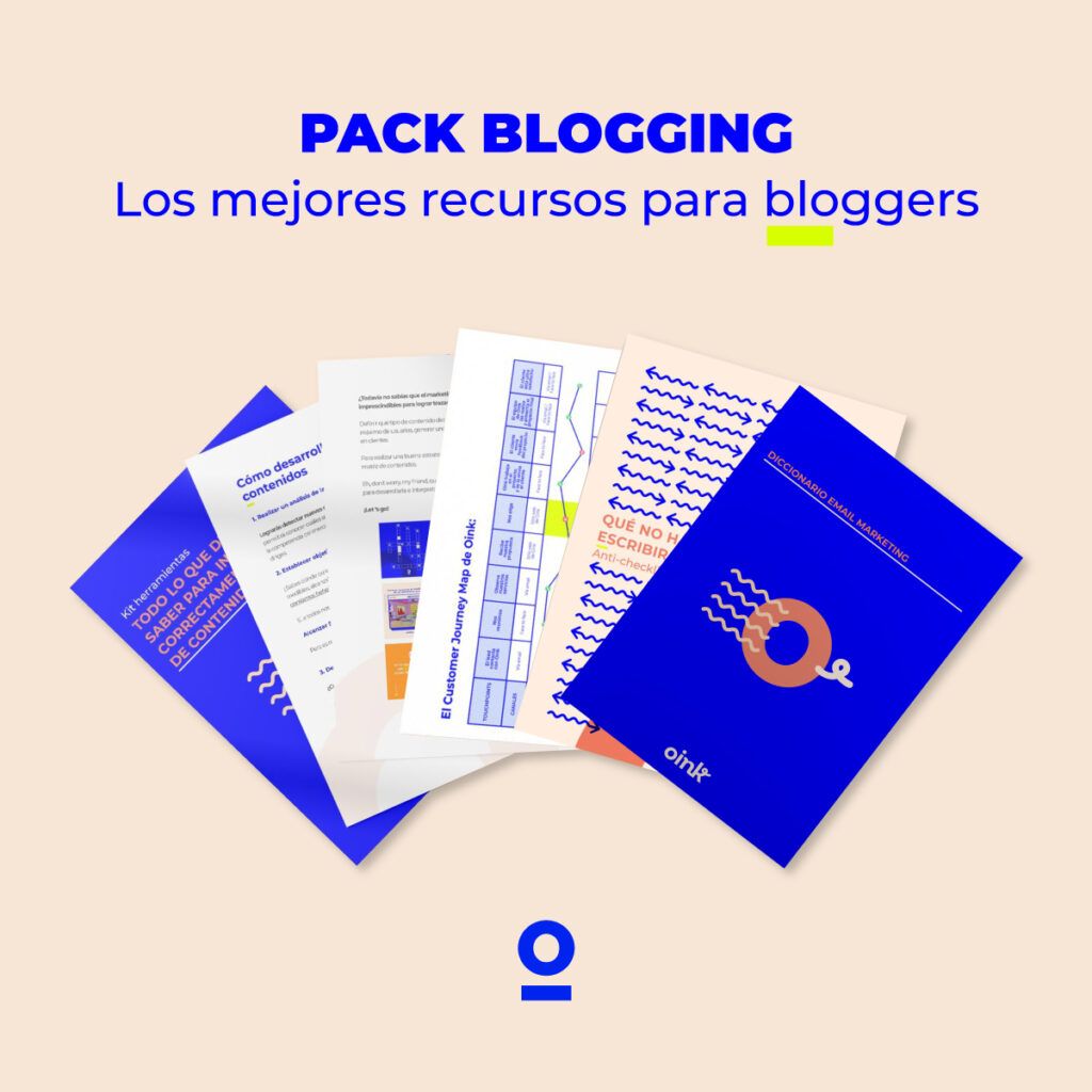 Pack Blogging: recursos para bloggers – [Precio: 29€]
